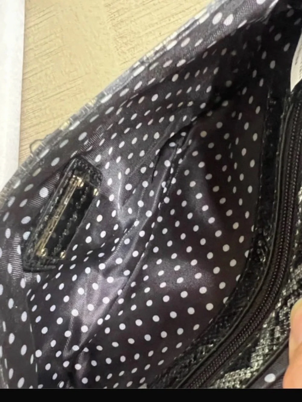 Sydney Love synthetic Snake skin wristlet